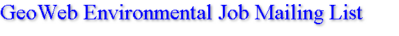 Environmental Jobs